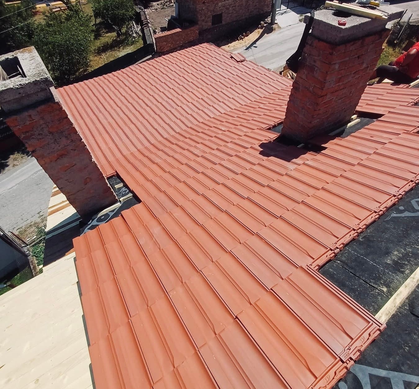 Ремонт на покриви цялостни и частични 