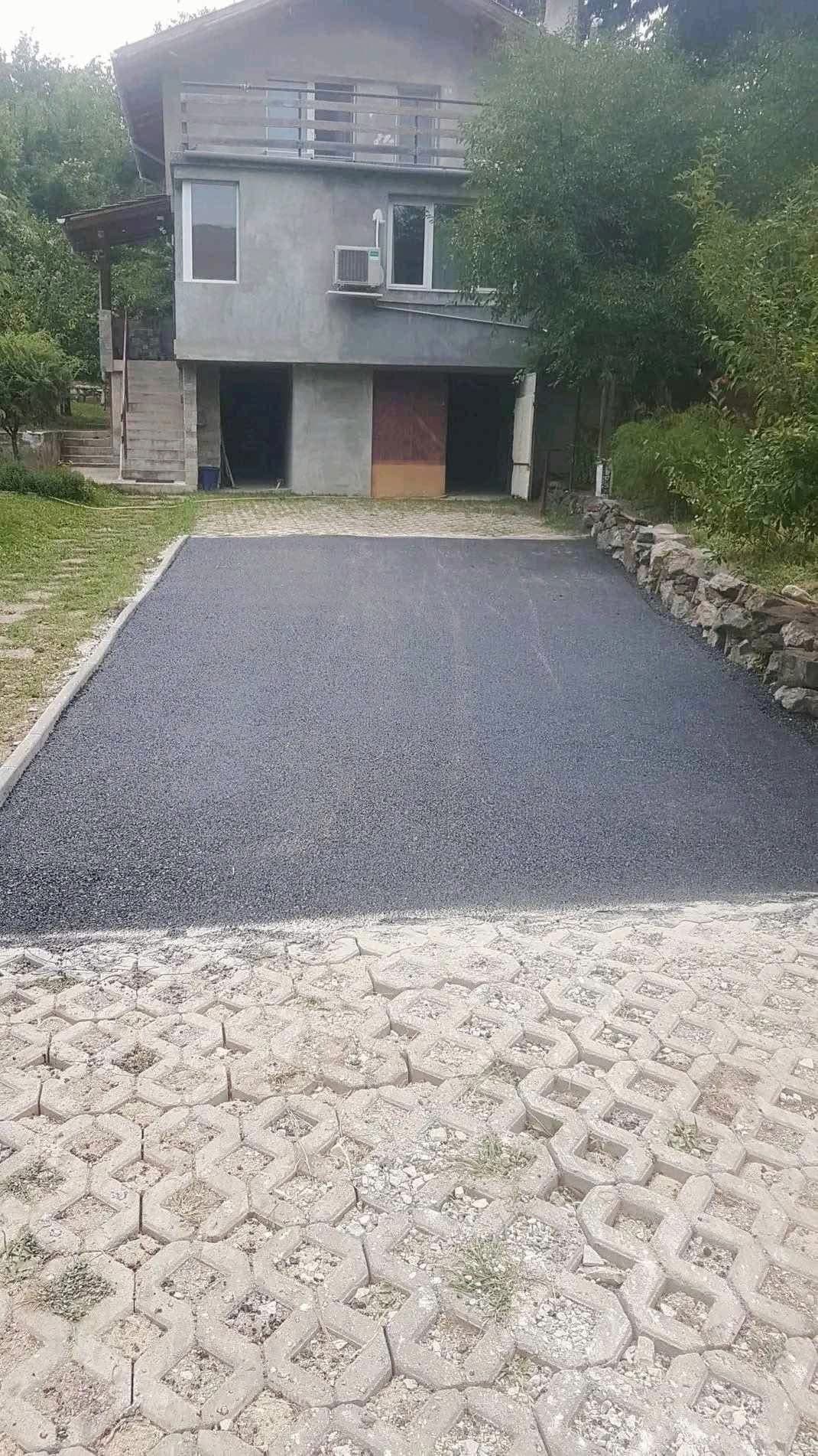 Асфалт и паваж