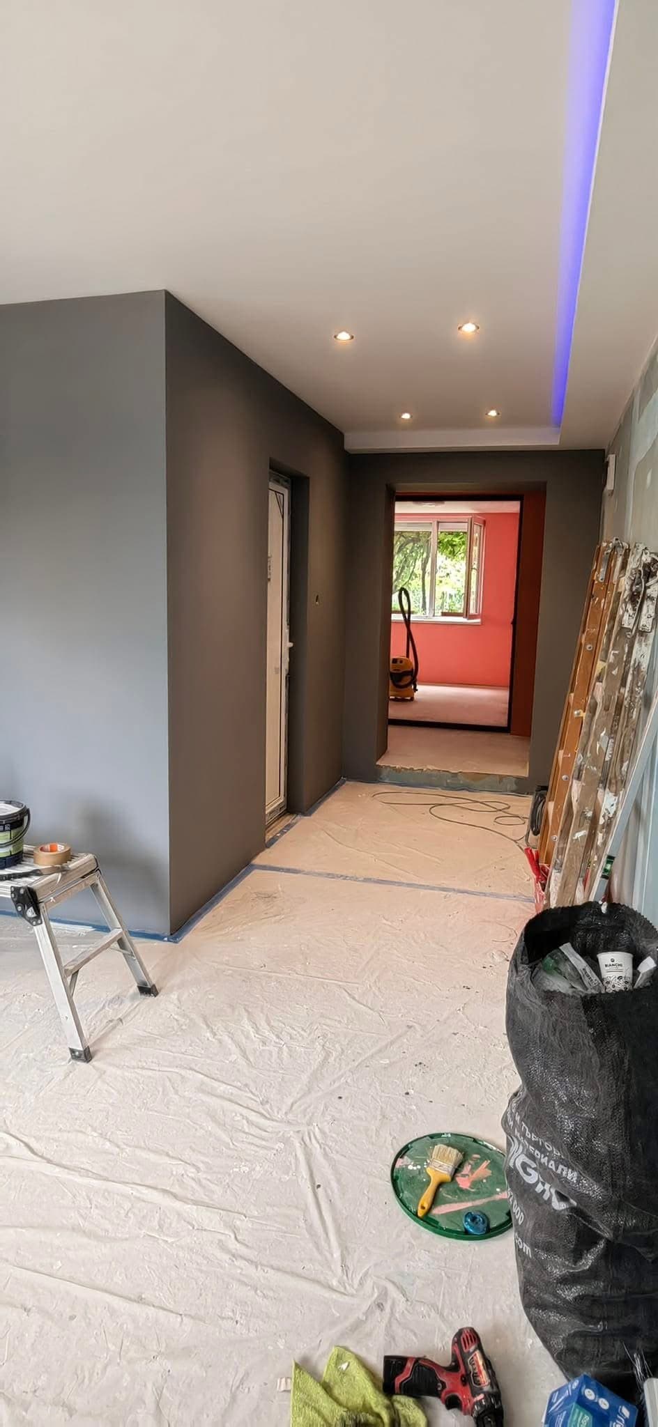 Шпакловка и боядисване 