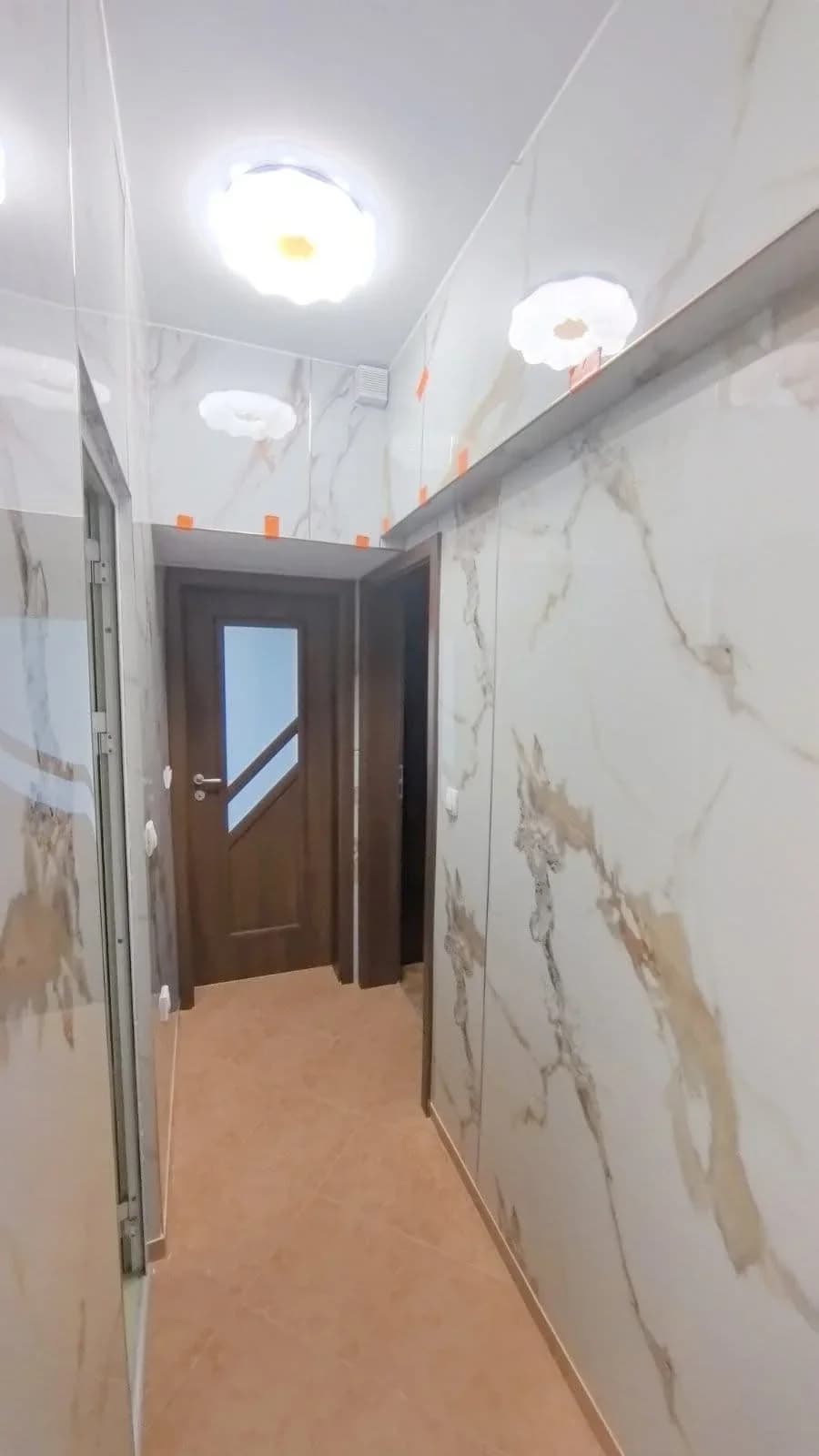 Монтаж на PVC панели 