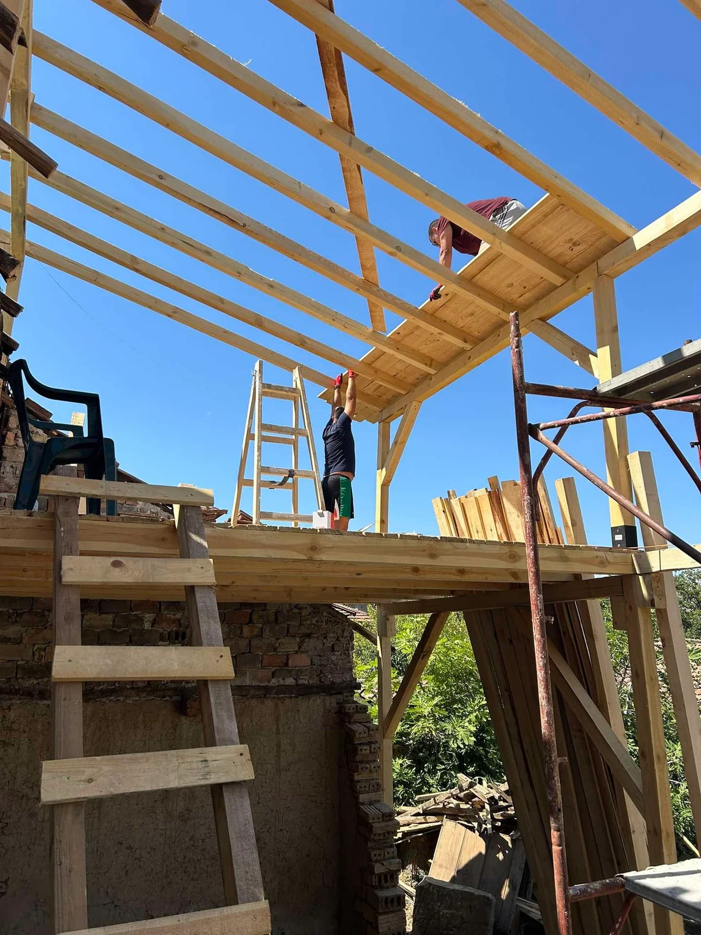 Ремонт и изграждане на покриви 