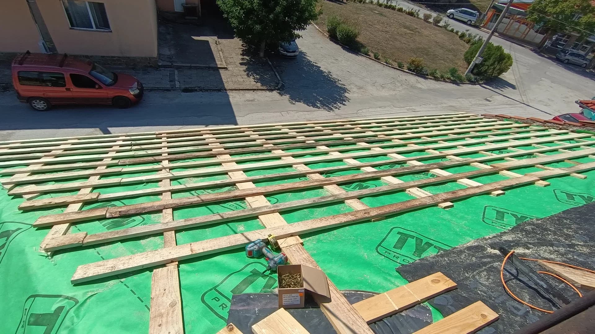 Ремонт и изграждане на покриви 