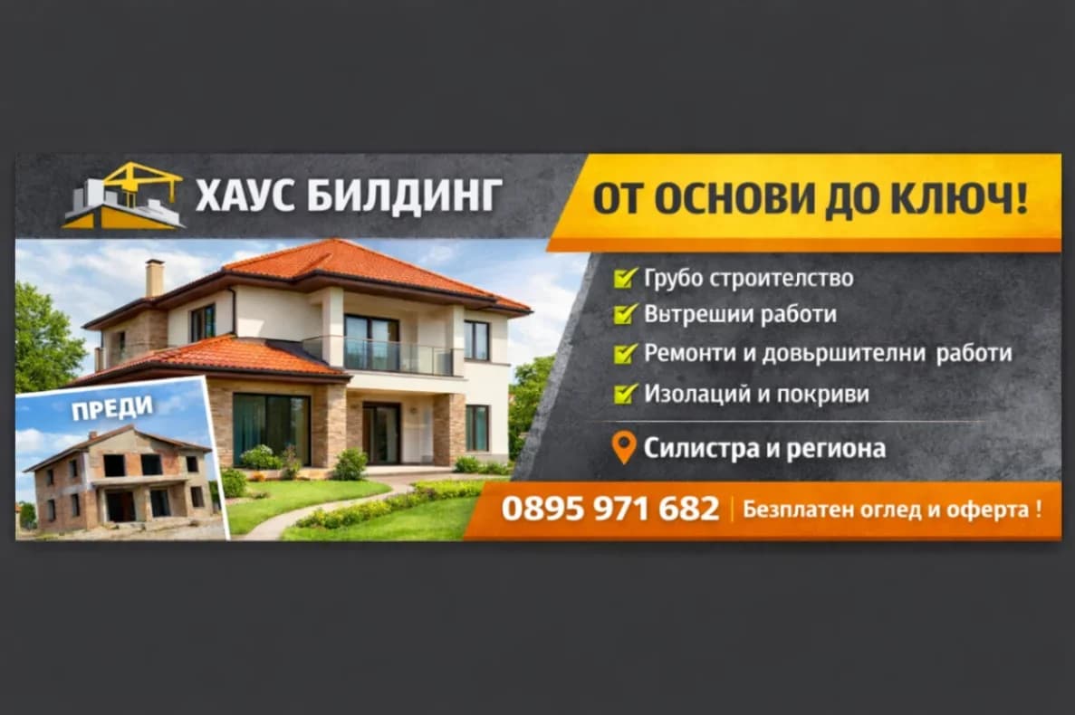 Строителство