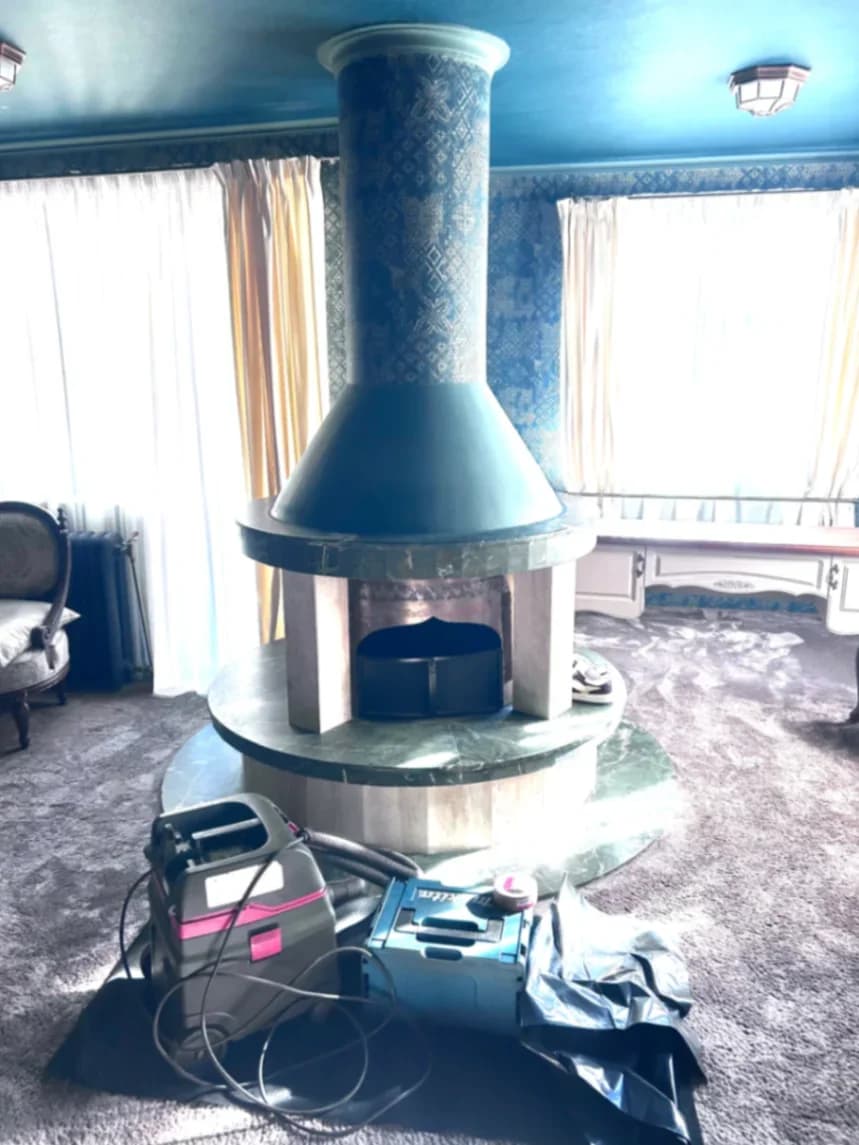 Отпушване и почистване на комин