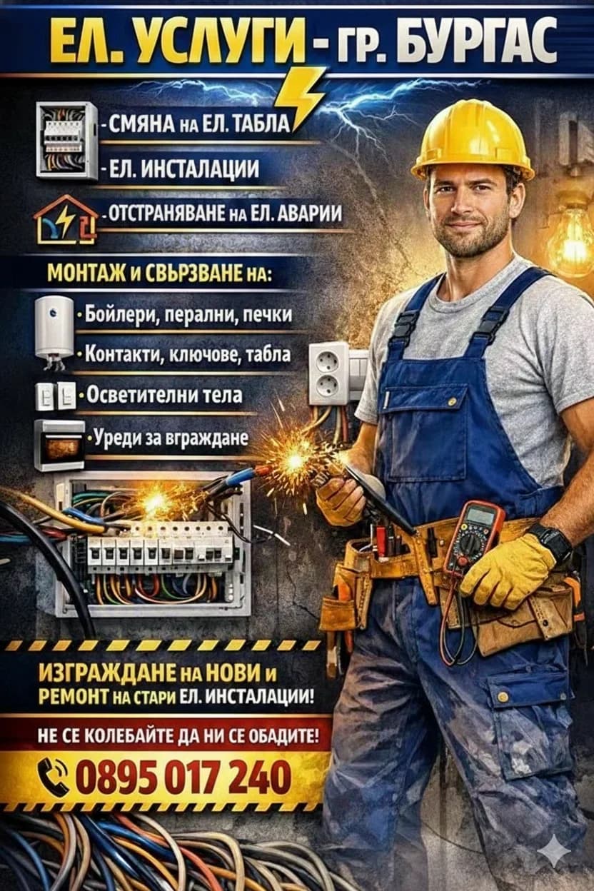Предлагам Ел. Услуги 