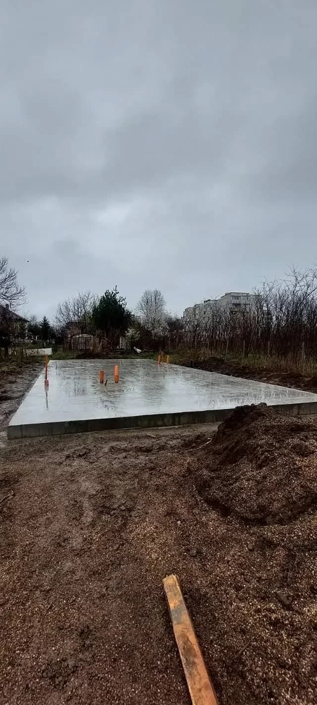 Бетон Фундамент,Бетонни огради,груб строеж,Фундамент за къщи и контейнери,дренажна система,