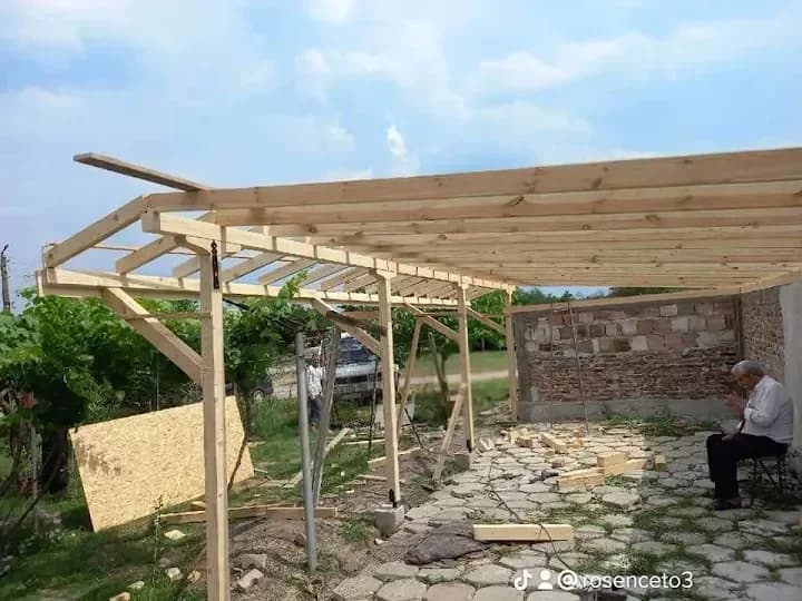 Ремонт и изграждане на покриви и  дървени конструкции,подмяна на улуци. [contact hidden]