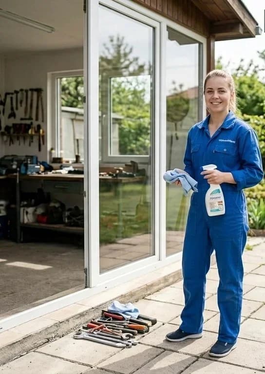 Професионално почистване на прозорци, витрини и дограма.