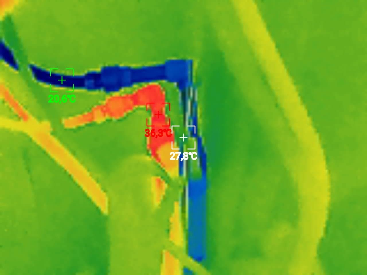 Посещение с термокамера 